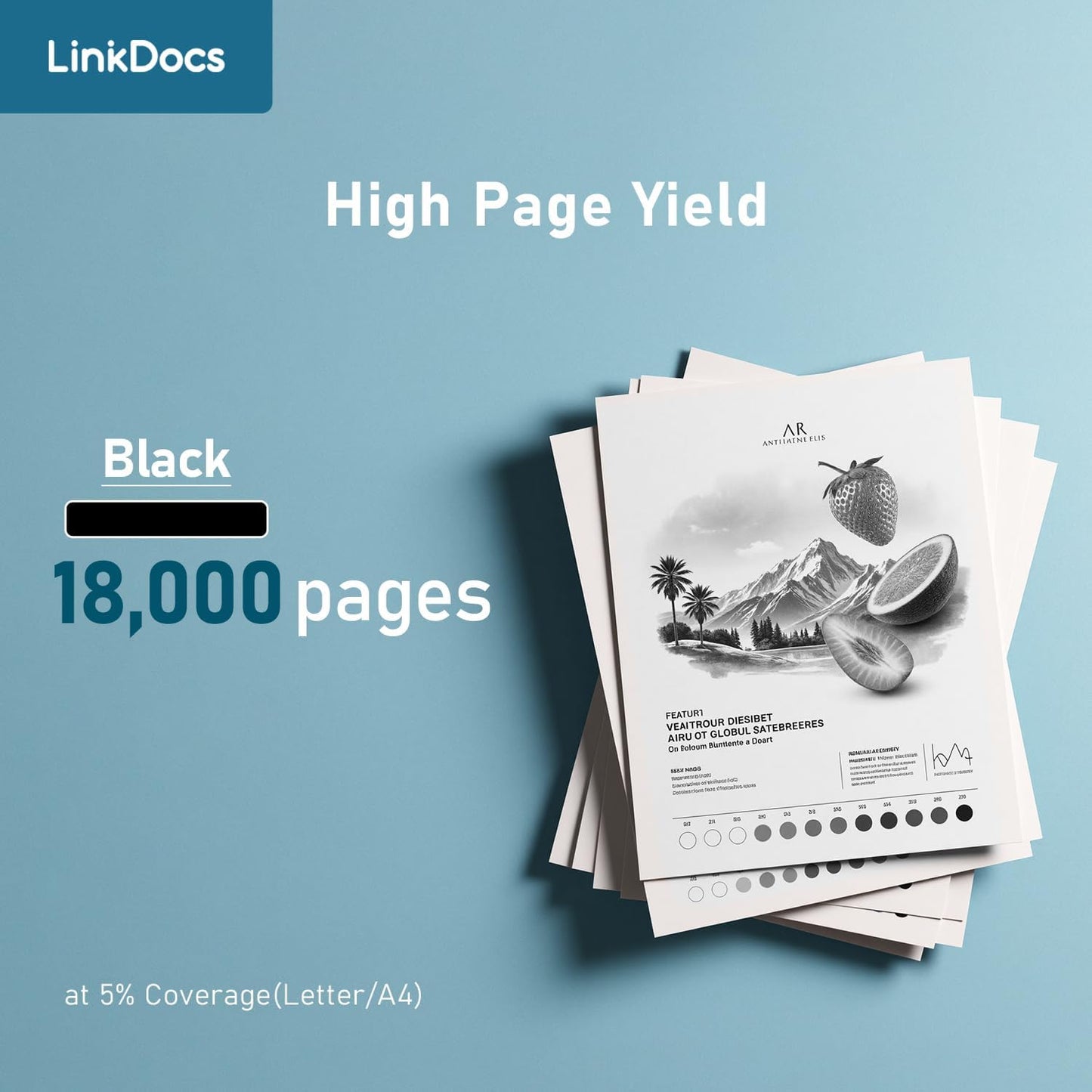 LinkDocs TN920UXXL Ultra High Yield Toner Cartridge - Replacement for Brother TN920UXXL (18,000 Pages) | Compatible with HL-L6210DW, HL-L6415DW, MFC-L6915DW & More