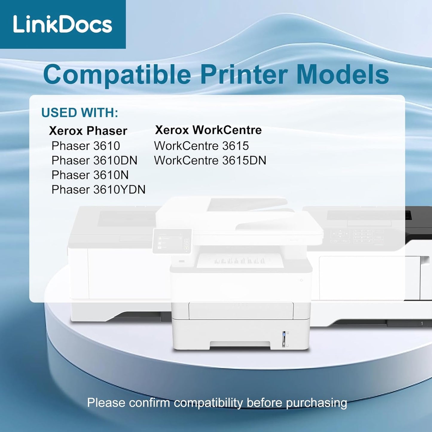 Compatible Xerox Phaser 3610 106R02722 High Yield Toner Cartridge