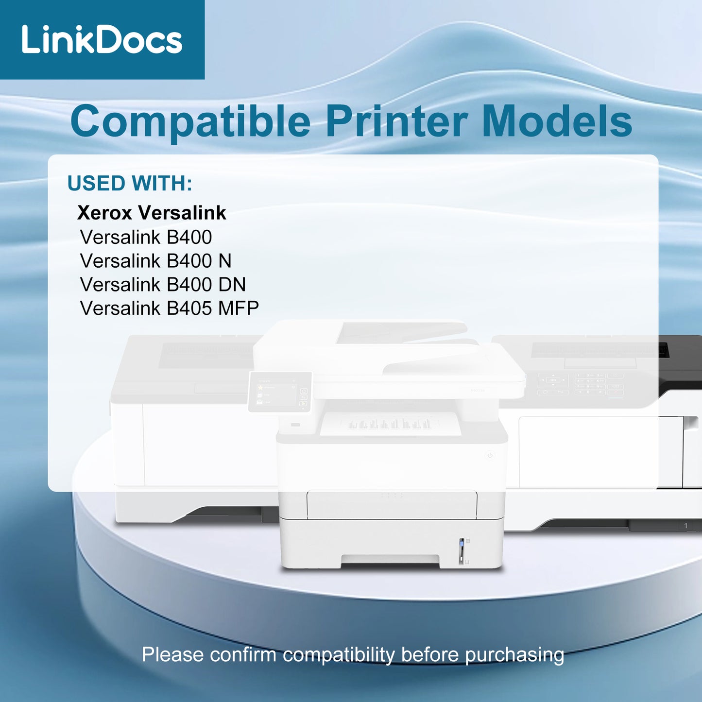 LinkDocs B400H 106R03582 High Yield Toner Cartridge Replacement for Xerox Versalink B400 Series