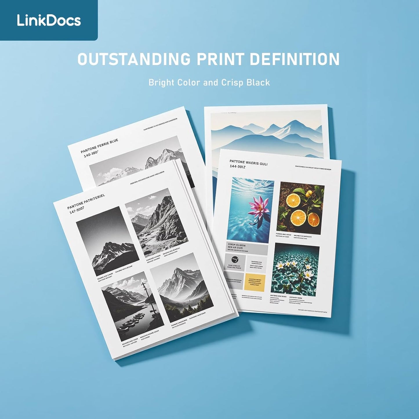 LinkDocs 218X 4-Pack Toner Cartridges - WITH CHIP Replacement for HP 218X/218A | Compatible with Color LaserJet Pro 3201DW, MFP 3301FDW/SDW/CDW