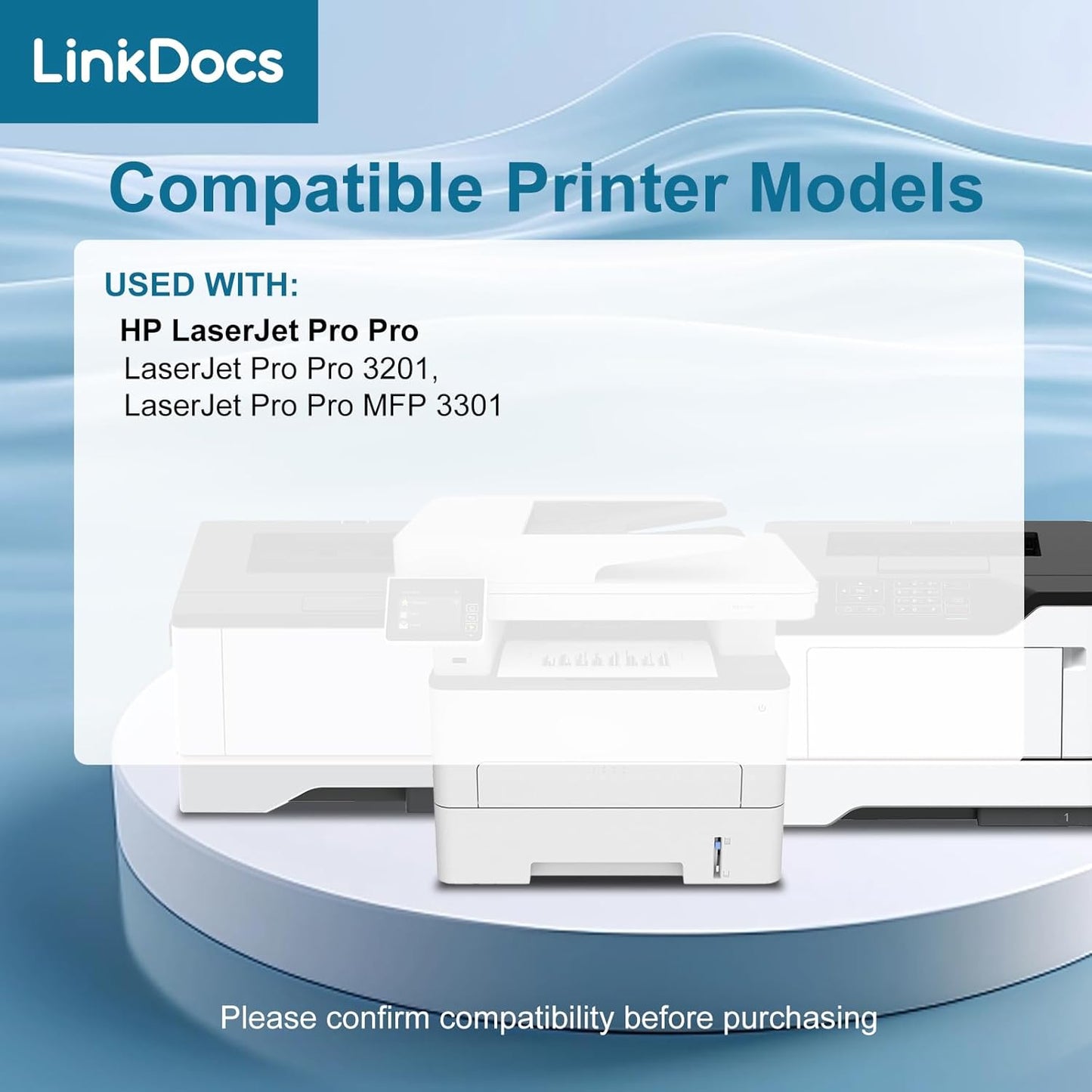 LinkDocs 218X Black Toner Cartridge Replacement for HP 218X W2180X