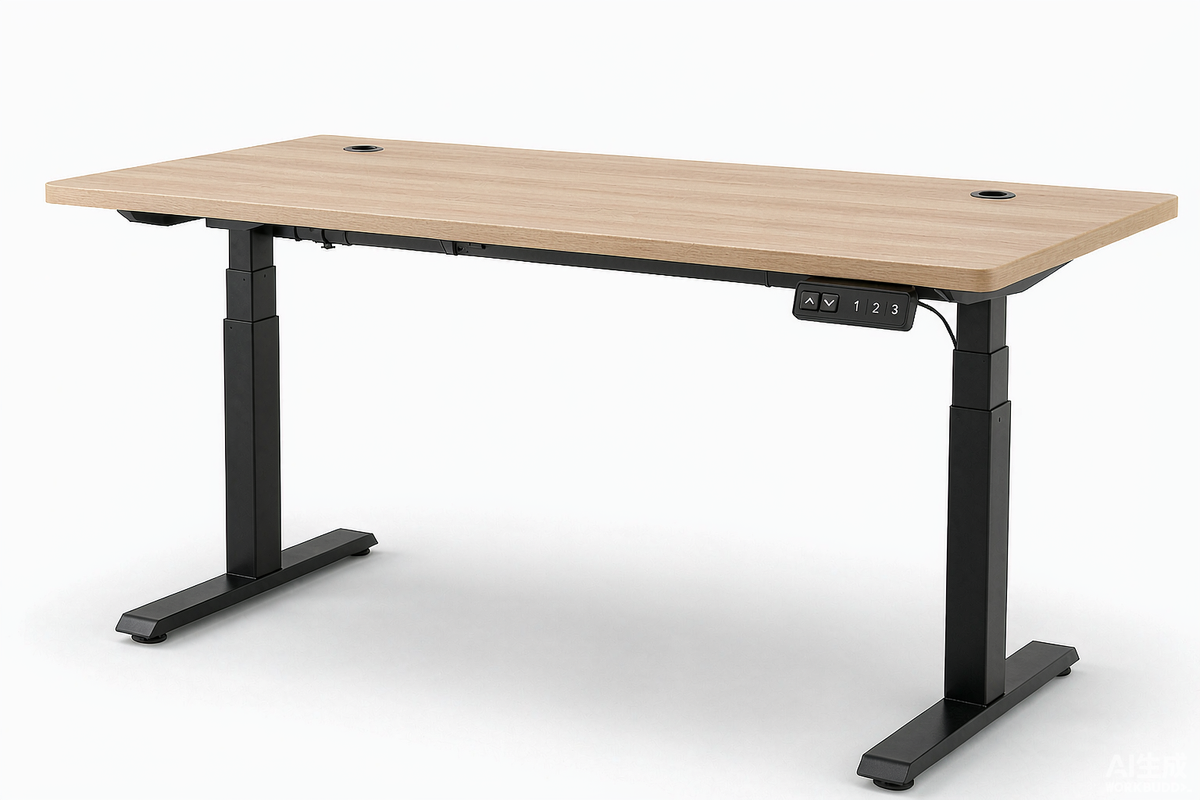 LinkDocs Commercial Height-Adjustable Desk – 72" x 30"