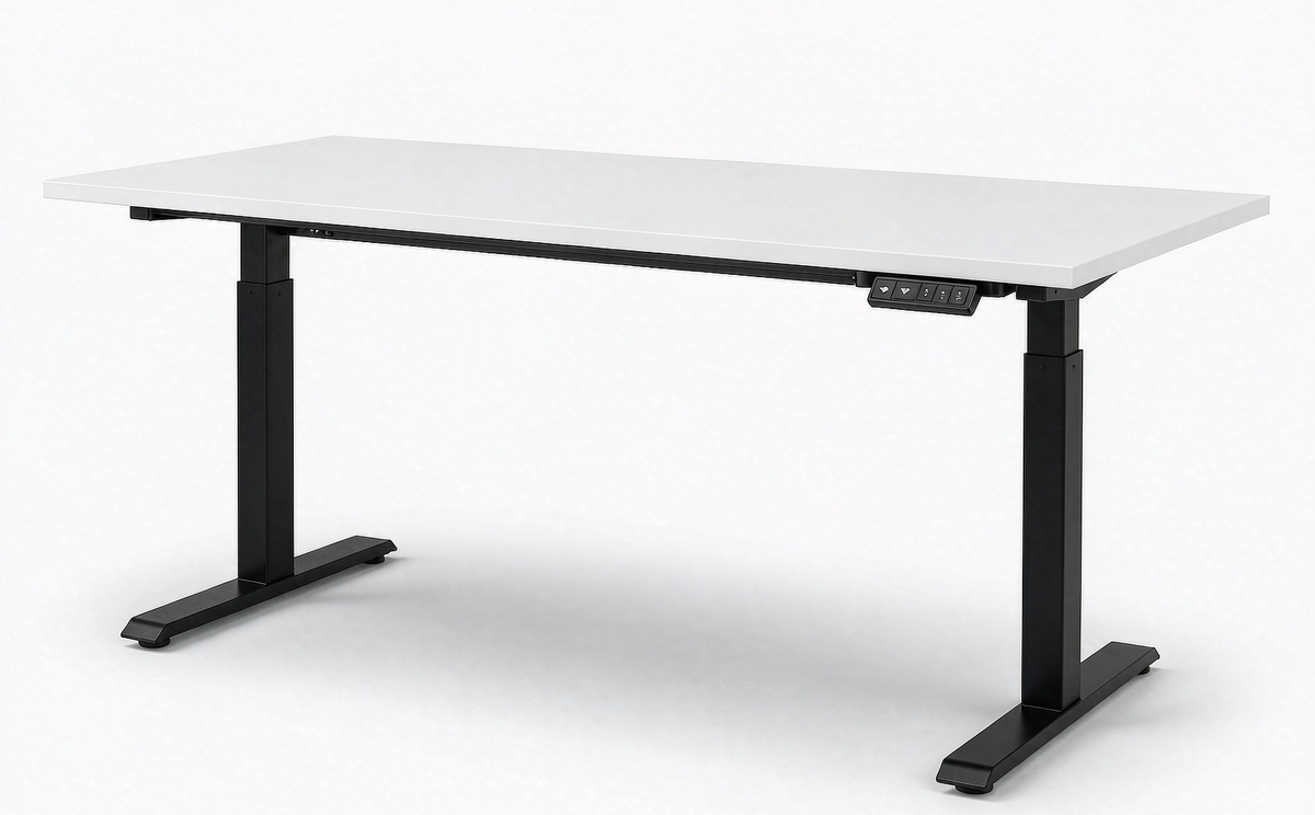 LinkDocs Commercial Height-Adjustable Desk – 72" x 30"