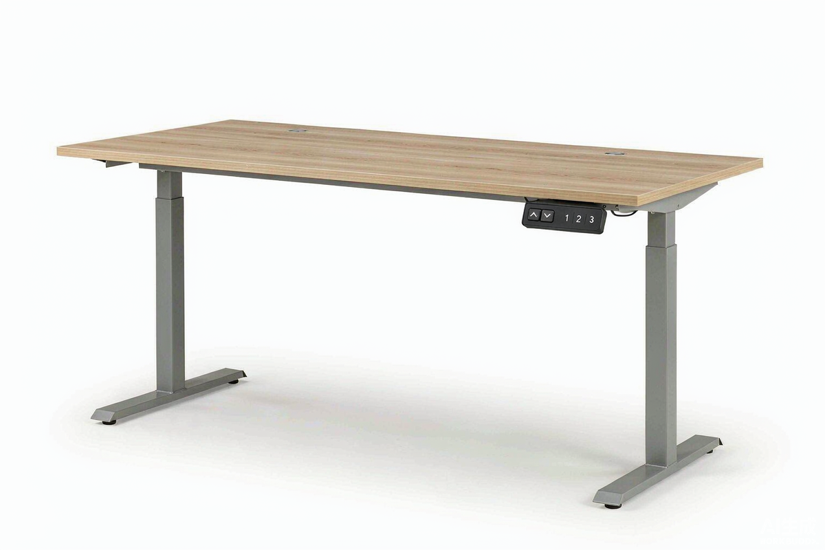 LinkDocs Commercial Height-Adjustable Desk – 72" x 30"