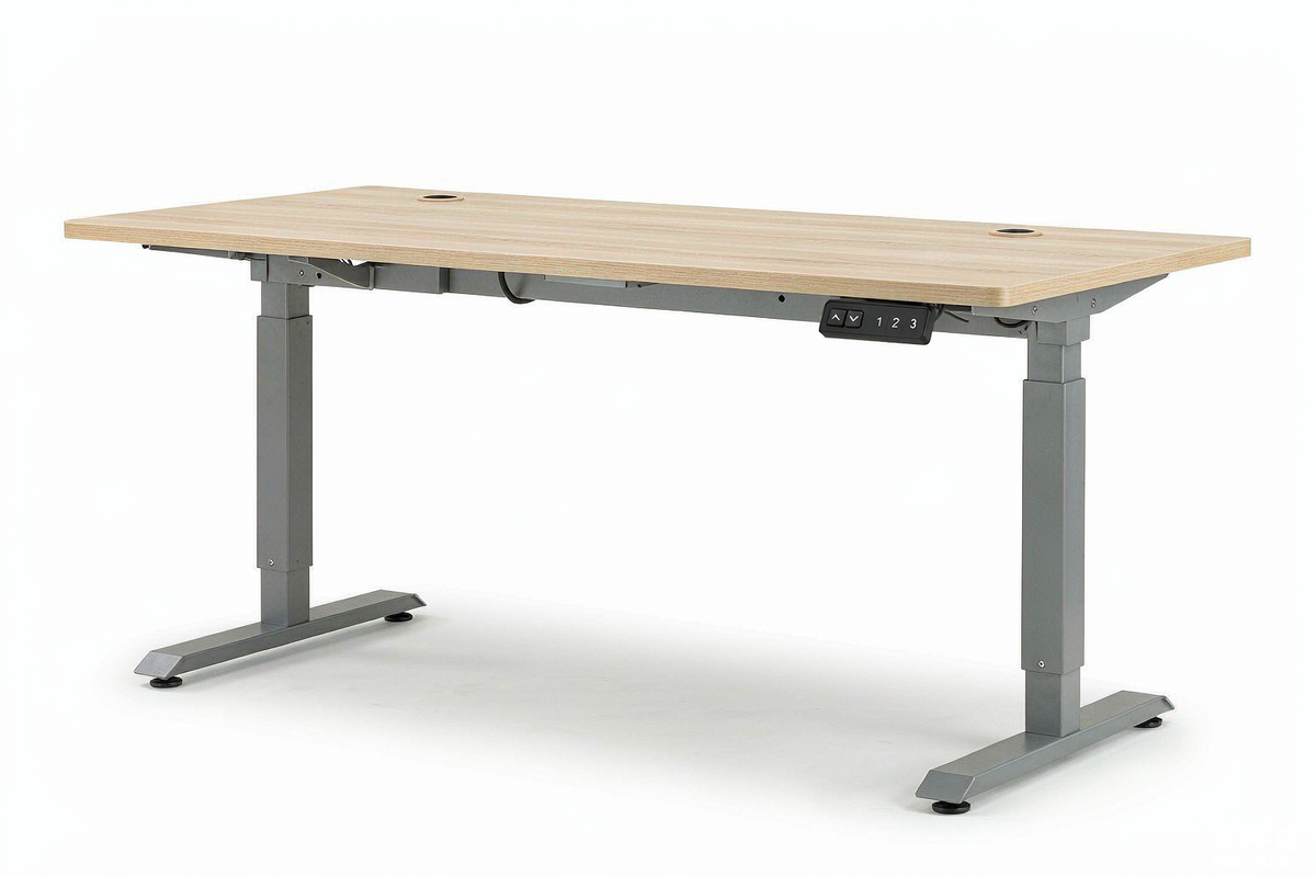 LinkDocs Commercial Height-Adjustable Desk – 72" x 30"