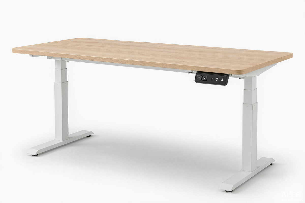 LinkDocs Commercial Height-Adjustable Desk – 72" x 30"
