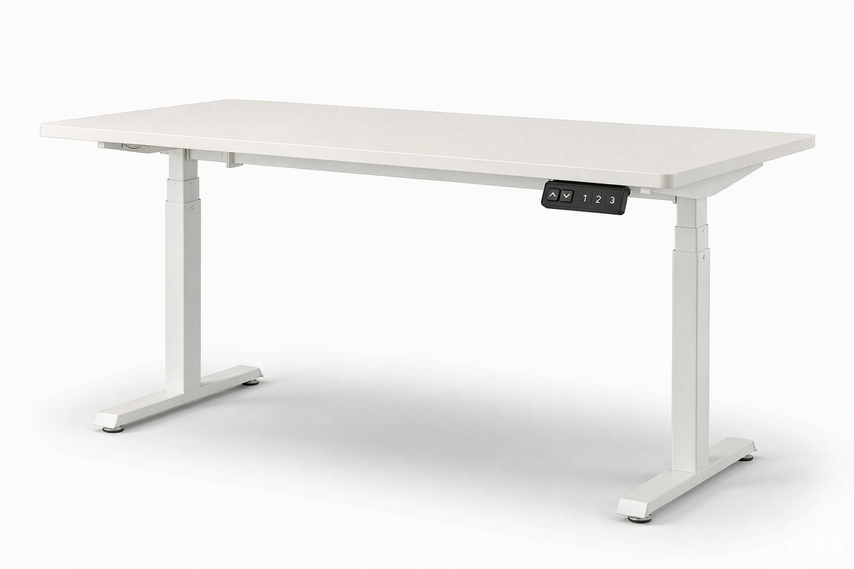 LinkDocs Commercial Height-Adjustable Desk – 72" x 30"