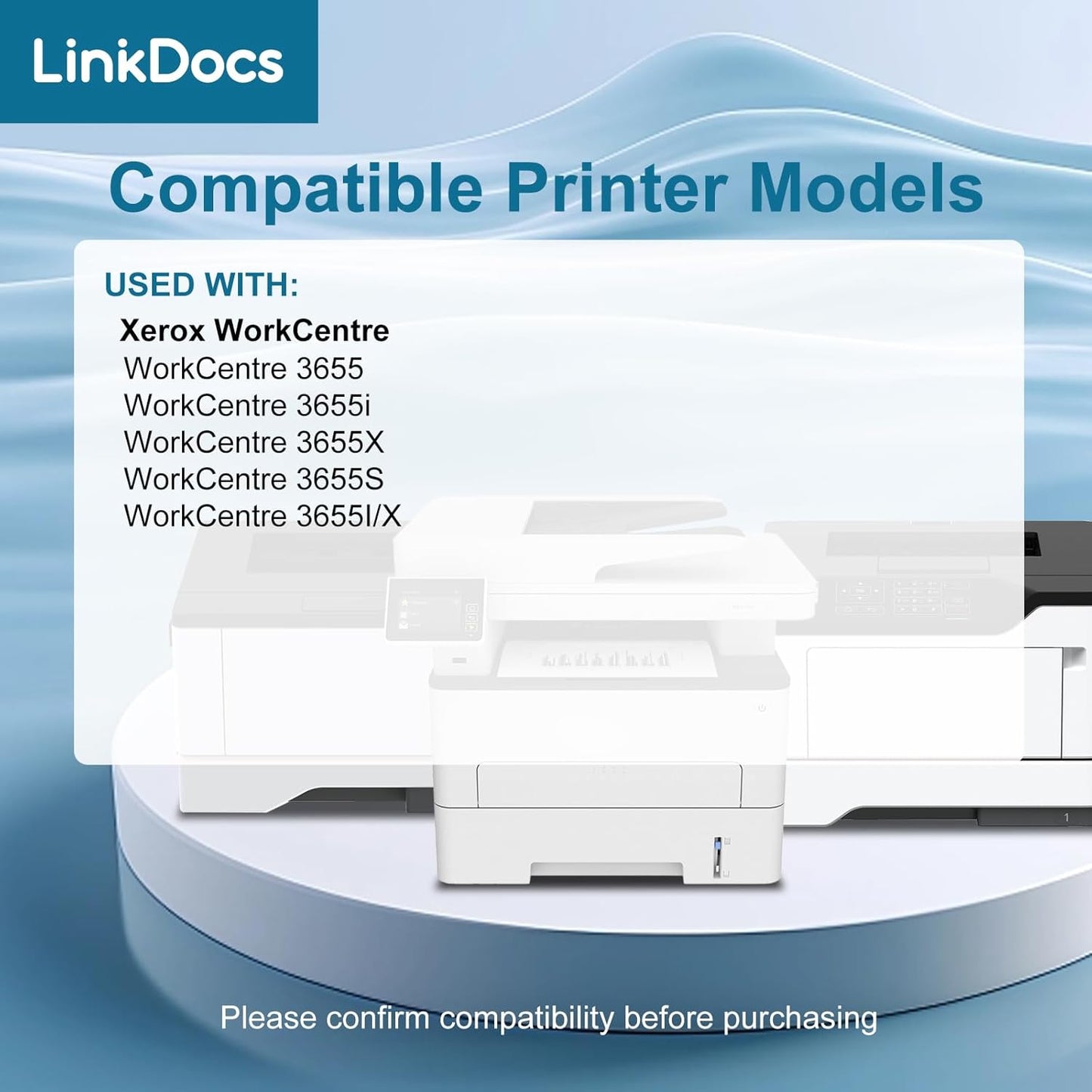 Compatible Xerox WorkCentre 3655 106R02738 High Yield Toner Cartridge